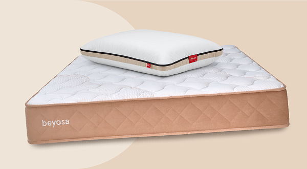 Скидка на комплект матрас + подушка 