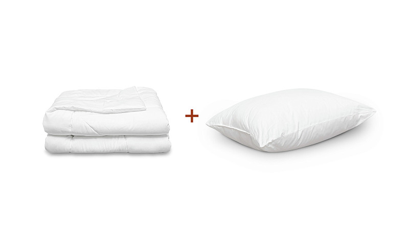 комплект одеяло basic + подушка basic. Слайд №1