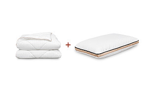 комплект одеяло home + подушка innova. Слайд №0