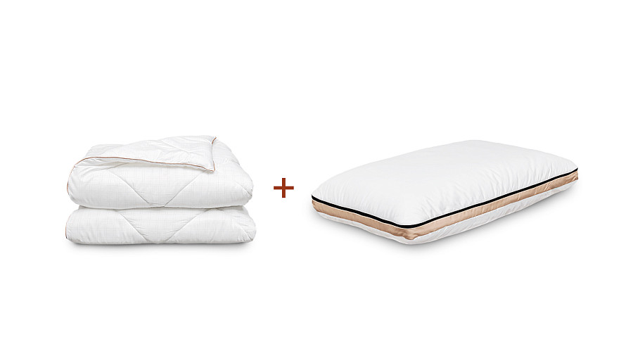 комплект одеяло home + подушка innova, слайд №1