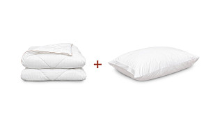 комплект одеяло home + подушка comfort. Слайд №0