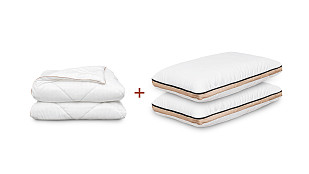 комплект одеяло home + подушка innova. Слайд №1