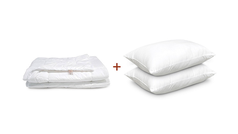 комплект одеяло easy + подушка way. Слайд №1